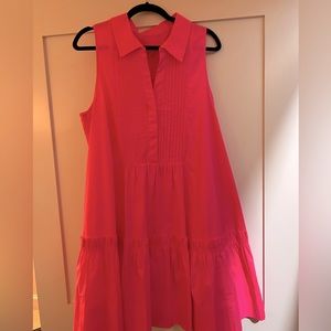NWT Lilly Pulitzer Caylinn Stretch Cotton Dress in Pink Isle